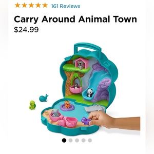 Used in good condition Lakeshore Carry Around Animal Town